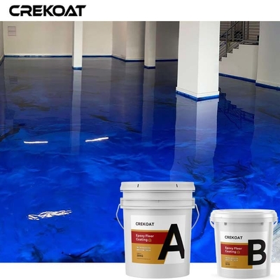 Van de de Vloerverf van de krassen de Bestand Metaalgarage Concrete Epoxydeklaag
