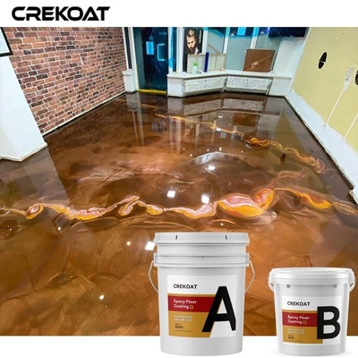 Industriële Concrete Metaal Epoxyvloerdeklaag met Hars en Pigment