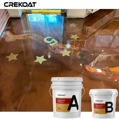 Industriële Concrete Metaal Epoxyvloerdeklaag met Hars en Pigment