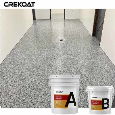 Chemische dampbestandheid Epoxy-vlokvloercoating is bestand tegen blootstelling aan lucht