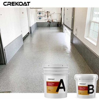 De Vriendschappelijke Kleinhandelselegantie van veelzijdigheidsart epoxy flake floor coating Eco
