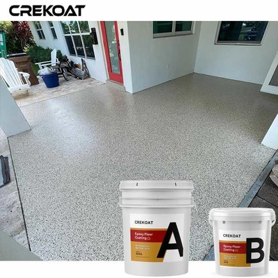 De Vriendschappelijke Kleinhandelselegantie van veelzijdigheidsart epoxy flake floor coating Eco