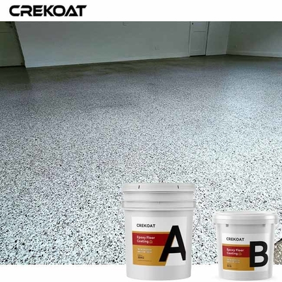 Duurzame Epoxy Flake vloercoating voor vliegtuighangars in ziekenhuizen