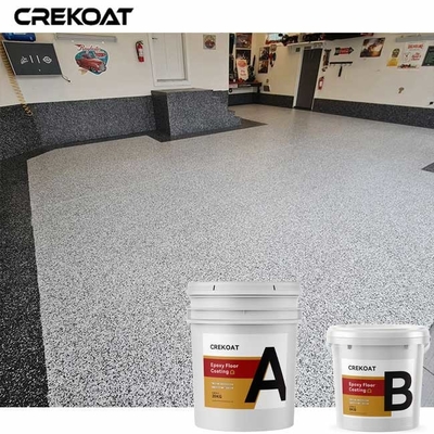 Duurzame Epoxy Flake vloercoating voor vliegtuighangars in ziekenhuizen