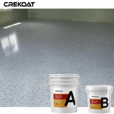 Mengsel Chips Epoxy Flake Floor Coating voor Garage Concrete Bevloering