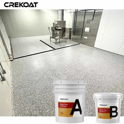 Snel Genezend de Epoxydeklaag van de Vlokvloer voor Commerciële Pakhuizengarages
