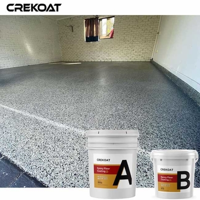 Mengsel Chips Epoxy Flake Floor Coating voor Garage Concrete Bevloering