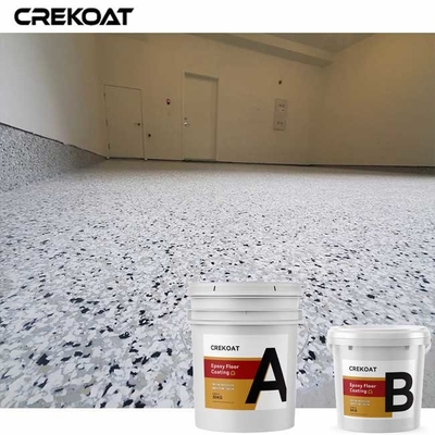 Epoxy-klare laag op waterbasis Vlakvloercoating weerstaan dagelijks slijten