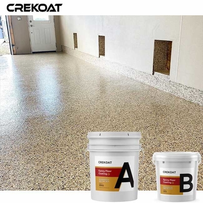 Elektrostatische dissipatie epoxy-vlokvloercoating voor elektronische assemblagegebieden