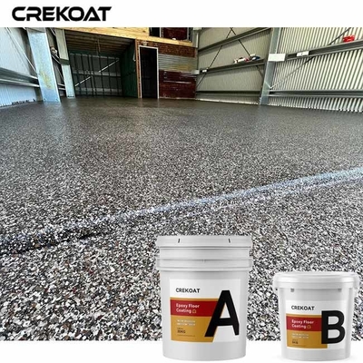 Nanotechnologische formuleringen Epoxy vloercoating Vlokkenlaag Hoogdrukweerstand