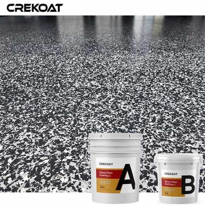 Epoxy-klare laag op waterbasis Vlakvloercoating weerstaan dagelijks slijten
