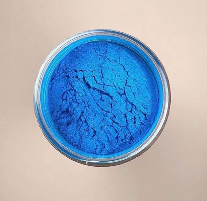 Blauwe kleurstof epoxyhars pigment mica poeder in hars kunstwerken