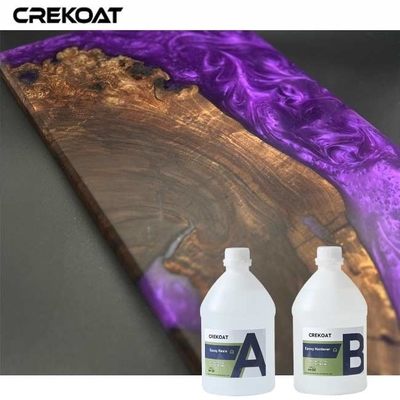 Bubbelvrij, ruikvrij, vloeibare gietresin, kunstwerk op doek met gespecialiseerde epoxy