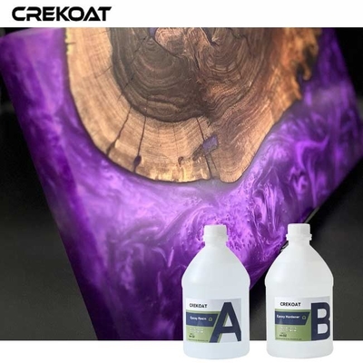 Bubbelvrij, ruikvrij, vloeibare gietresin, kunstwerk op doek met gespecialiseerde epoxy