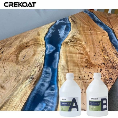 Helder epoxy hars verharden uitstekend voor het maken van high-end hars bureaubladen