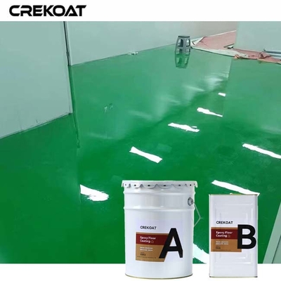 Epoxy vloercoating met lage geur, niet-glijdend, milieuvriendelijk, ideaal voor binnentoepassingen