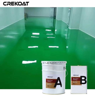 Epoxy vloercoating met lage geur, niet-glijdend, milieuvriendelijk, ideaal voor binnentoepassingen