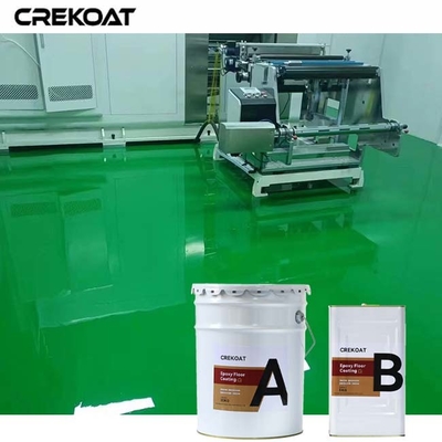 Epoxy vloercoating op basis van water, niet-glijdend, milieuvriendelijk en laag in VOC's