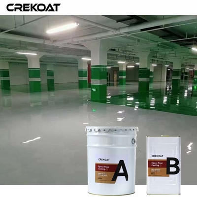Chemisch bestand niet-glijdend epoxy vloercoating Fast-set formules maken gebruik op dezelfde dag mogelijk