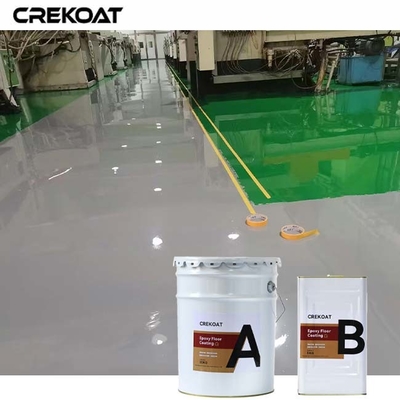Chemisch bestand niet-glijdend epoxy vloercoating Fast-set formules maken gebruik op dezelfde dag mogelijk