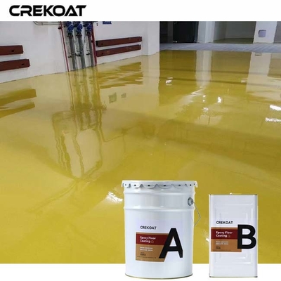 Epoxy vloercoating op basis van water, niet-glijdend, milieuvriendelijk en laag in VOC's