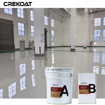 Hoogglanzende industriële epoxy vloercoating marmeren effect voor residentiële