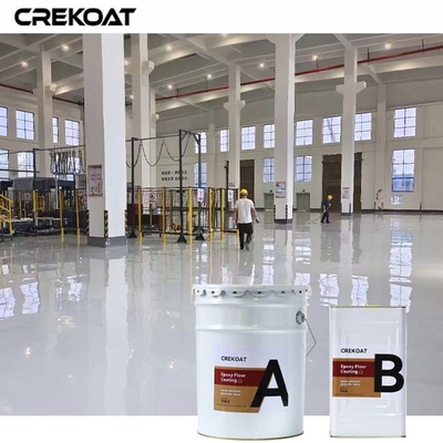 UV-bestendige industriële epoxyvloercoating Marmertechnieken creëren organische patronen