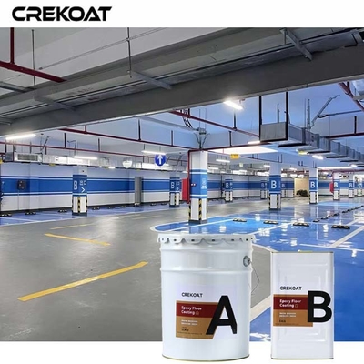 Betonoppervlakte Epoxy vloerbedekking voor parkeergarages en luchthavens