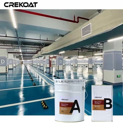 Epoxy vloercoating met een lage viscositeit die niet glijdt, dringt diep in het beton en zorgt voor sterke hechting