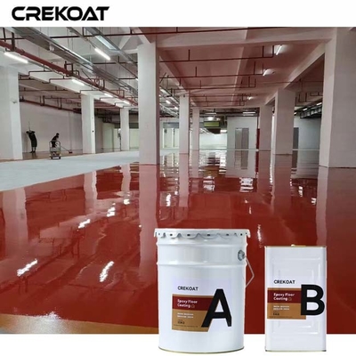 UV-stabiel, niet-glijdend epoxy-vloercoating