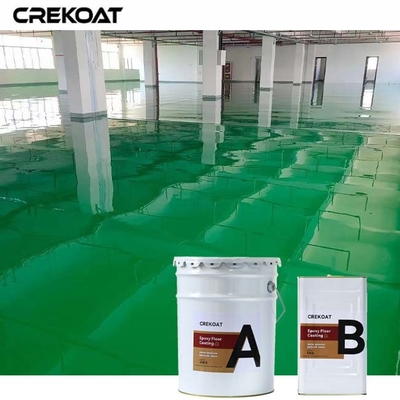UV-stabiele formules Industriële epoxyvloercoating voor patio's en zwembaddekken