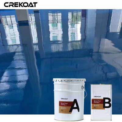 Snel verhardingstijd Industriële epoxyverf voor betonnen vloeren met marmeren of granieten chips