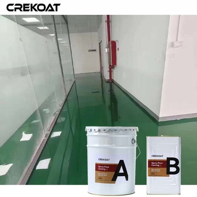 Duurzaam industriële epoxy vloercoating systeem combineert epoxy hars met kwarts