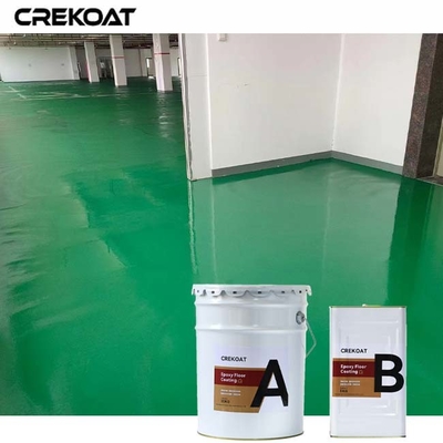 Duurzaam industriële epoxy vloercoating systeem combineert epoxy hars met kwarts
