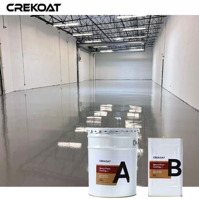Niet-geleidende industriële epoxyvloercoating met kwarts of vlokken voor toegevoegde textuur