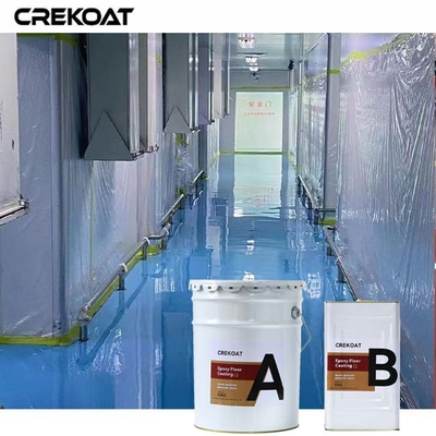 Niet-vergeelende industriële epoxy vloercoating Uitstekende hechting aan betonnen ondergronden