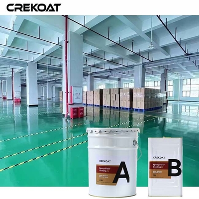 Zware industriële epoxy vloercoating decoratieve duurzame optie voor commerciële ruimtes