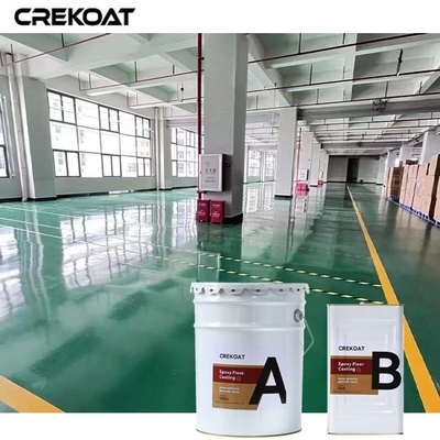 UV-bestendige industriële epoxyvloercoating die kleur en integriteit behoudt bij zonlicht