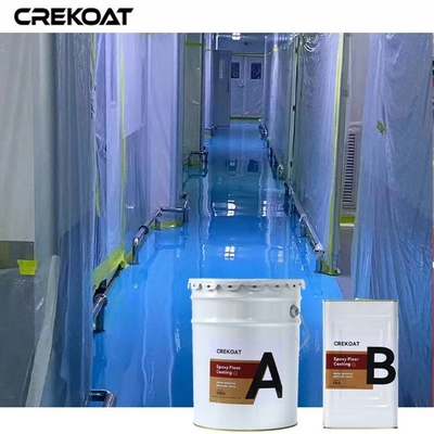 Niet-vergeelende industriële epoxy vloercoating Uitstekende hechting aan betonnen ondergronden