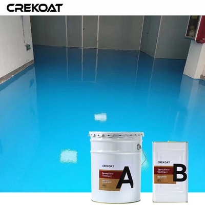Snelle installatie Industriële epoxyvloercoating verkleint stilstand