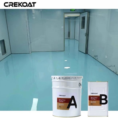 Snelle installatie Industriële epoxyvloercoating verkleint stilstand