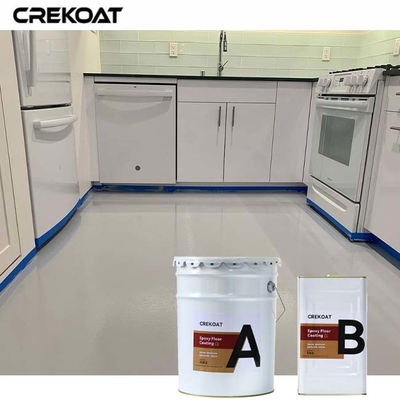 Hoge vochtbarrière industriële epoxyvloercoating voor vochtige omstandigheden