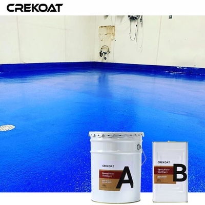 Glijvastheid Industriële epoxyvloercoating aanbod Geweven oppervlak