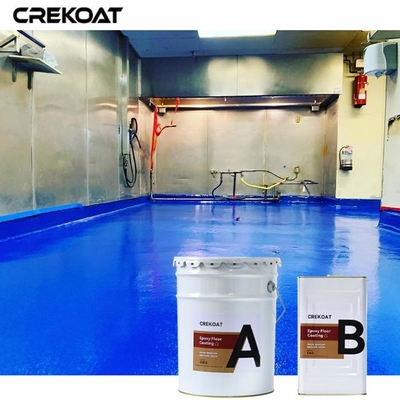 Glijvastheid Industriële epoxyvloercoating aanbod Geweven oppervlak
