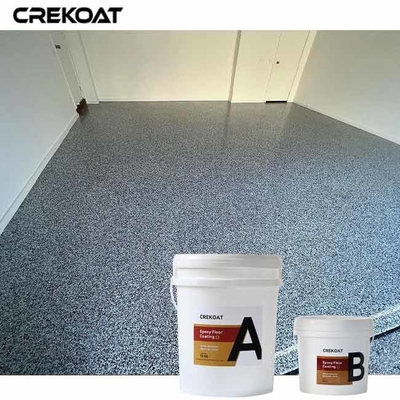Epoxypolyasparticale vloercoating met een laag VOC-gehalte verbeterde flexibiliteit en slijtvastheid