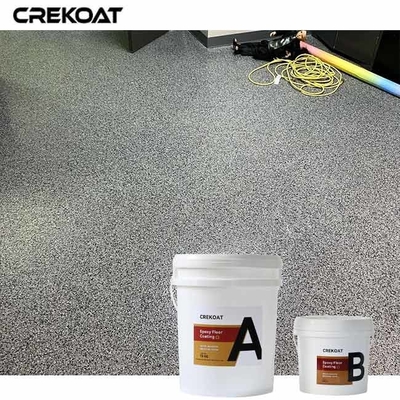 Krabstoestand Garage vloercoating Polyaspartic snelle omzetting binnen enkele uren