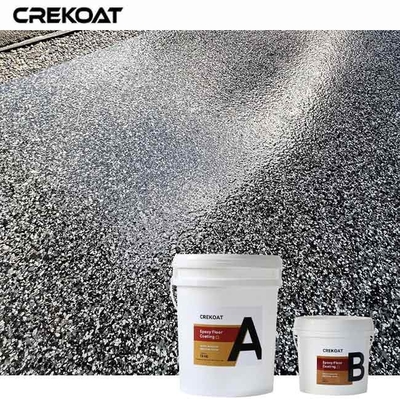 Epoxypolyasparticale vloercoating met een laag VOC-gehalte verbeterde flexibiliteit en slijtvastheid