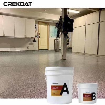 Veelzijdig ontwerp Epoxy Flake vloercoating met metalen vlokken Unieke look