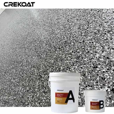 UV-stabiele epoxy vloercoating naadloos voor glad oppervlak