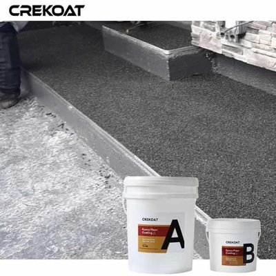 Gemakkelijk toepassen Pebble Paving Epoxy Stone vloer om naadloze fundering te creëren